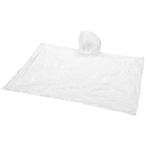 Disposable Rain Poncho With Pouch