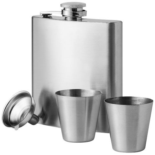 Texas Hip Flask With Cups