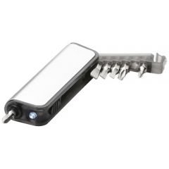 Reno 7-Function Mini Tool Box With Flashlight