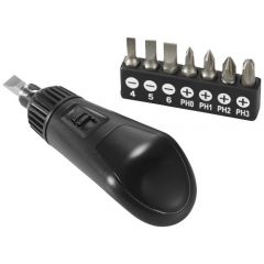 9-Piece Ratcheting Screwdriver Set