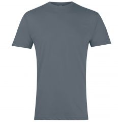 Polycotton short sleeve crew neck T