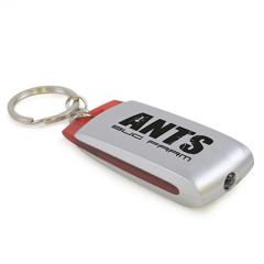Silver Torch Keyring