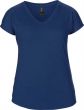 Anvil women's triblend v-neck tee