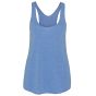 Women's triblend racerback tank