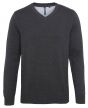 Men's cotton blend v-neck sweater