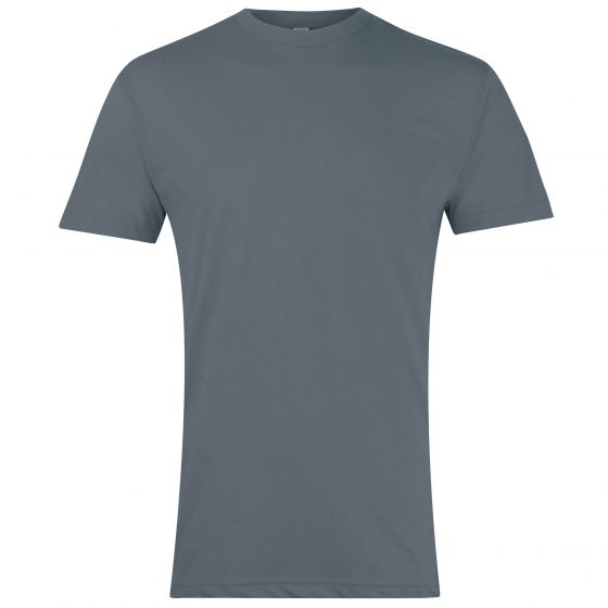 Polycotton short sleeve crew neck T